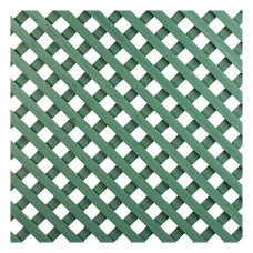 Πάνελ PVC Πράσινο με Καρέ 18mm/100(Υ)x200cm | Πάνελς