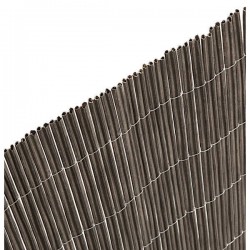 Synthetic Reed Premium Twin 1(H)x3m Dark Brown - Galvanized Wire | Screening Synthetic Reed Premium Twin 1(H)x3m Dark Brown