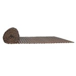 Καλαμωτή PVC 19mm 1x3m 2 Όψεων Ενισχυμένη-Καφέ Ανοιχτό - Συνθετικές Καλαμωτές με Ενίσχυση