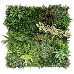 Vertical Garden Tile BABYLON 1x1m A003 GAEA - Artificial Vertical Gardens & Wall Tiles