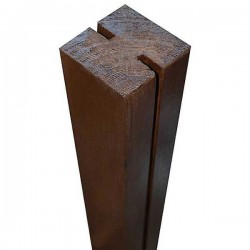 Wooden Posts Middle Trellises 7x7x240cm