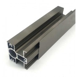 Anodized Aluminum Column Reinforced With Cap 5x4.71x300cm