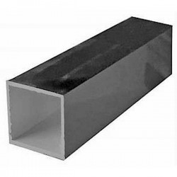 Anodized Aluminum Column 4x4x300cm for WPC Fence