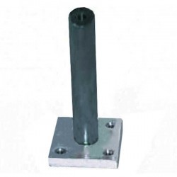 Βάση Αλουμινίου Με Πείρο Για Κολώνα 50x47,10