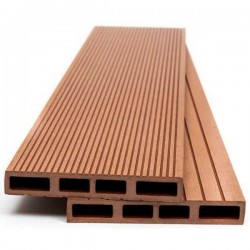 WPC Fencing Board 2x14x360cm LIGHT BROWN (40) Double Sided