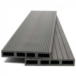 WPC Fencing Board 2x14x360cm DARK GREY (50) Double Sided
