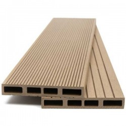 WPC Fencing Board 2x14x360cm OAK NATURAL (150) Double Sided