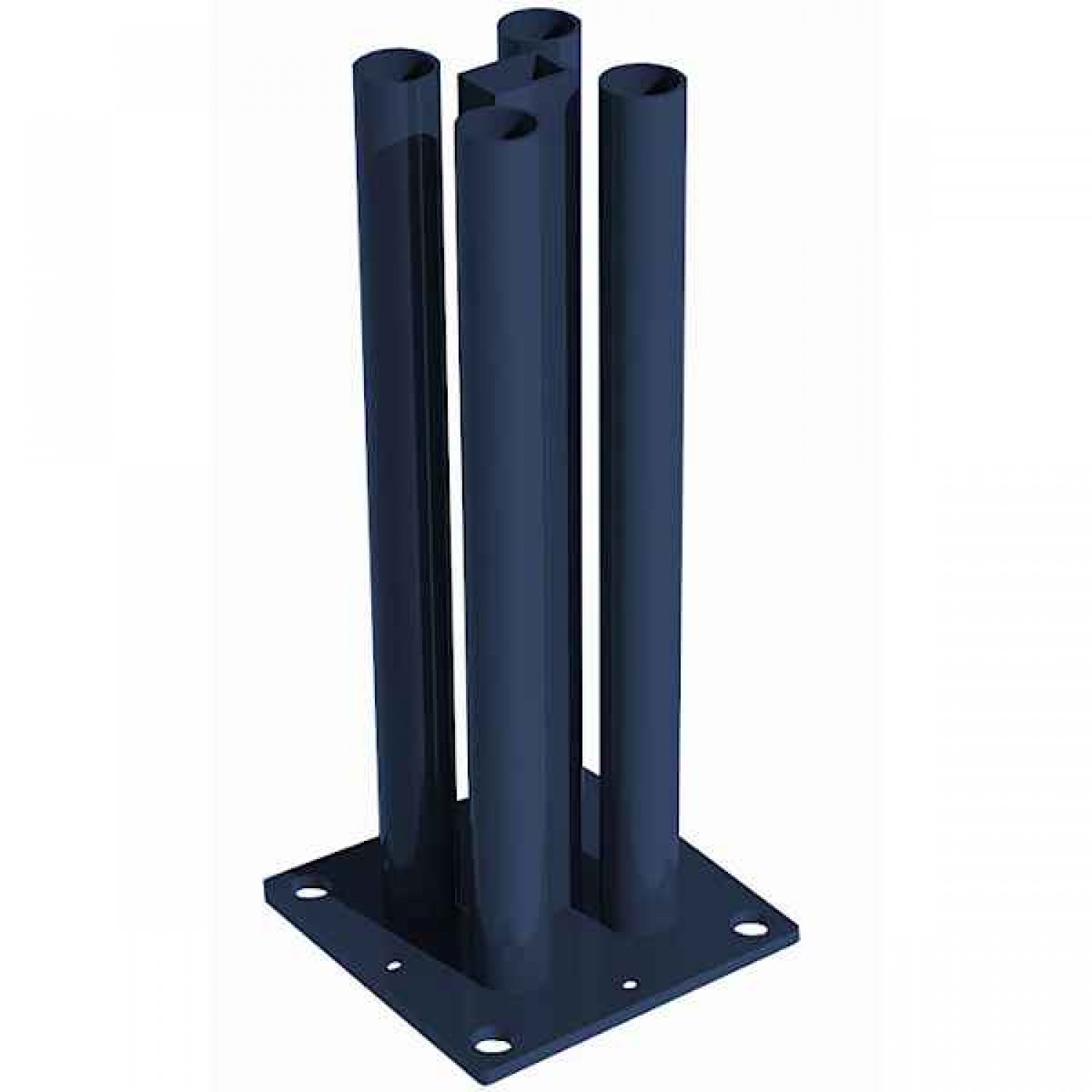 Metal Post Holder 9x9cm - Metal Post Bases for Composite Fencing