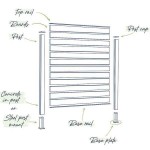 Metal Post Holder 9x9cm - Metal Post Bases for Composite Fencing