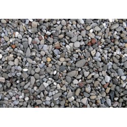 Ποτάμιο Μαύρο Βότσαλο 10mm Σάκος 20kg | Βότσαλα Ποταμού