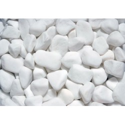 Βότσαλο Λευκό Αττικής (0-1)cm, (1-2)cm, (2-4)cm, (4-8)cm - 20kg  Βότσαλο Λευκό Αττικής (0-1), (1-2), (2-4), (4-8)cm - 20kg