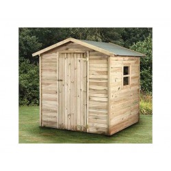 Ξύλινη Αποθήκη Κήπου 180 x 180cm | kipogeorgiki.gr