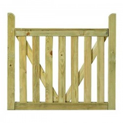 Wooden Fence Gates Monaco Lux 90(H) x 100cm