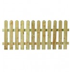 Wooden Garden Fence Smooth Board PREMIUM 80(H)x180cm Wooden Garden Fence Smooth Board PREMIUM 80(H)x180cm - Τimber-Natural Fences