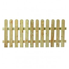 Wooden Garden Fence Smooth Board PREMIUM 80(H)x180cm - Τimber-Natural Fences