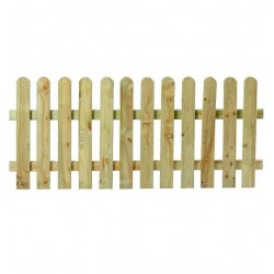 Wooden Garden Fence Smooth Board PREMIUM 80(H)x180cm - Τimber-Natural Fences
