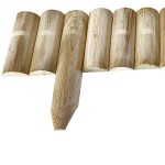 Ξύλινος Χαμηλός Φράχτης Κήπου Καρφωτός Κάθετος 30x105cm - Χαμηλοί Φράχτες Καρφωτοί Κάθετοι-Ξύλινα Ρολ-Μπαρ