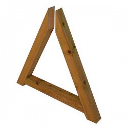 Wooden Panel Blind Wavy Support Δ-Shape 45 x 45 x 4.5cm Wooden Panel Blind Wavy Support Δ-Shape 45 x 45 x 4.5cm