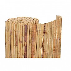 Half Reed Fencing Roll Ø16-22mm 200(H)x500cm - Natural Wattles for Fencing & Shading