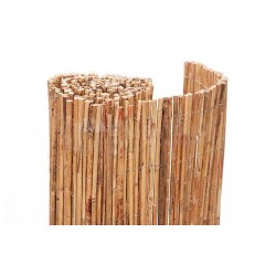 Wattle Lake Reed Roll Ø6-10mm/100(H)x300cm with Galvanized Wire  Wattle Reed Roll Ø6-10mm/100(H)x300cm | Kipogeorgiki