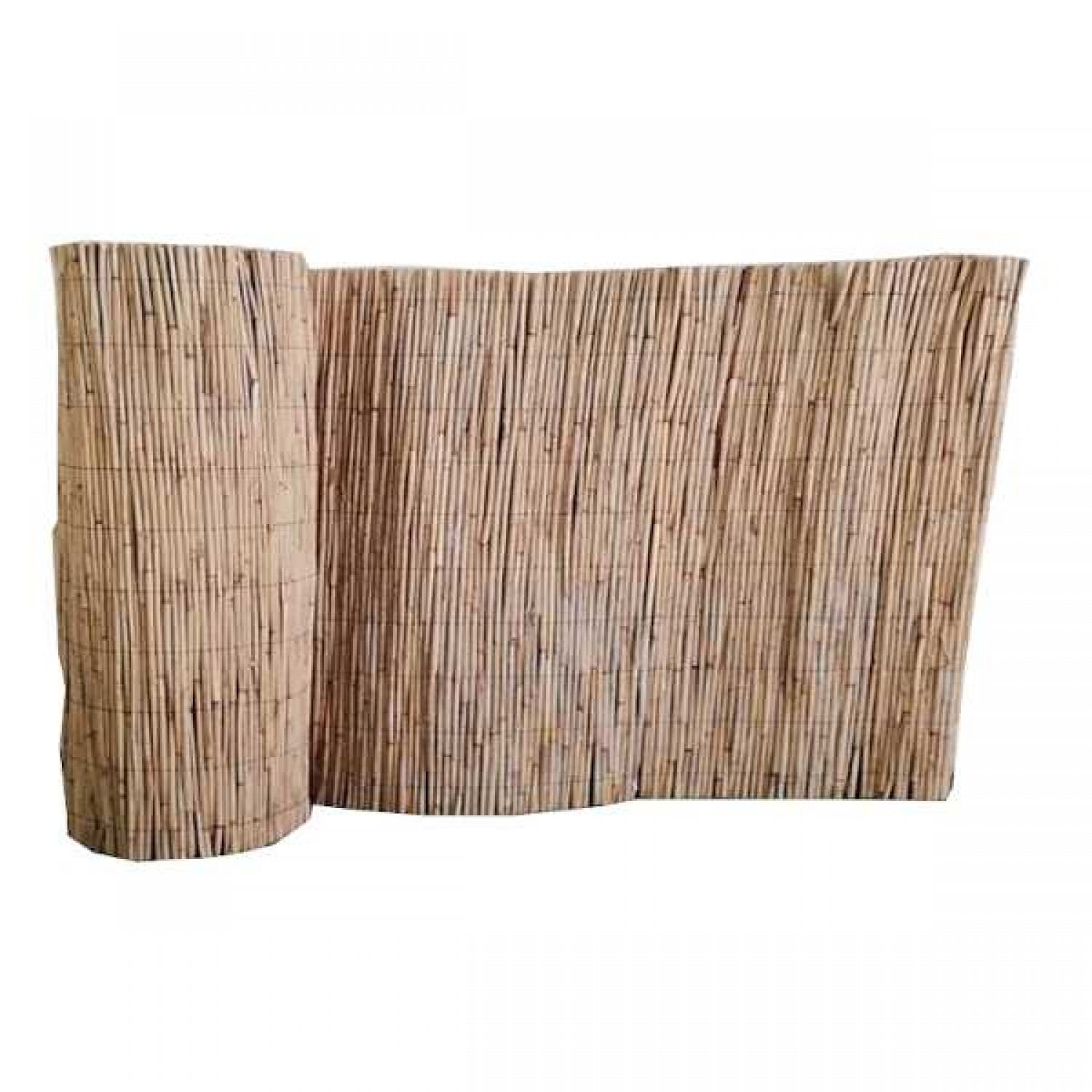 Ρυζοκάλαμο 150(Υ)x300cm με Πλεγμένο Νήμα PVC Ø4-8mm