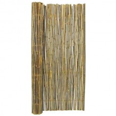 Καλαμωτή Μπαμπού Καρμπονιζέ 150(Υ)x300cm Ø25-35mm