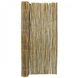 Καλαμωτή Μπαμπού Καρμπονιζέ 150(Υ)x300cm Ø25-35mm Σύρμα Γαλβανιζέ - Καλαμωτές Bamboo Καλαμωτή Μπαμπού Καρμπονιζέ 150(Υ)x300cm Ø25-35mm