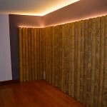 Bamboo Half Round Pole for Decoration & Support Natural Color D8-10x(H)400cm - Natural Split Canes for Decor