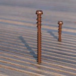 Deck Screws 5 x 60mm Brown Color | Kipogeorgiki