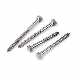 Galvanized Lag Bolts Ø8x60mm 250 PCS/PACK | Kipogeorgiki