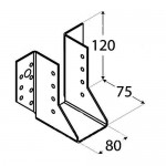 Joist Hanger Wood Connector 80 x 120cm | Kipogeorgiki