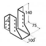 Joist Hanger Wood Connector 100 x 140cm | Kipogeorgiki