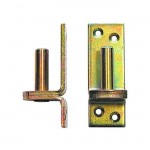 Hinge Handle Iridium Ø13/19mm | Kipogeorgiki