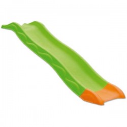 Τσουλήθρα Πράσινη & Πορτοκαλί 215x46x(Y)100cm TRIGANO