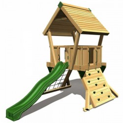 Πύργος Παιδικής Χαράς Q2 Επαγγελματικής Χρήσης 4,3x3,1x4m