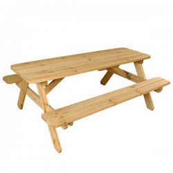 Ξύλινο Τραπέζι - Πάγκος Πικνίκ 180x56cm Αθηνά | Πάγκοι 
