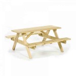 Ξύλινος Παιδικός Πάγκος Πικ Νικ-Τραπέζι 119x47x(Υ)51cm - Παιδικοί Πάγκοι & Τραπέζια