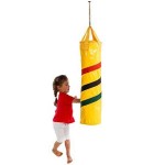 KBT Children's Boxing Bag Yellow 22x80cm - Sporty Kids-Young Boxers Sport
