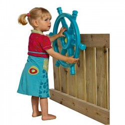 Παιδικό Τιμόνι STAR Τιρκουάζ / Λαχανί | Οικιακή Παιδική Χαρά - Όργανα & Παιχνίδια