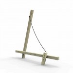 White Rhino SAIL Balance Beams with Rope | Kipogeorgiki 