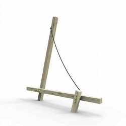 White Rhino SAIL Balance Beams with Rope | Kipogeorgiki 