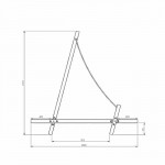 White Rhino SAIL Balance Beams with Rope | Kipogeorgiki 