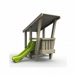 White Rhino SURF SHACK Wooden Keeper & Slide | Kipogeorgiki 