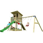 Beach Hut Tower - Slide Height 150cm & Swing Module