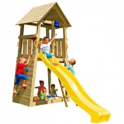 Belvedere Tower - Slide Height 150 cm  | Wooden Children's Toys & Constructions Belvedere Tower - Slide Height 150 cm  | kipogeorgiki.gr