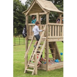 Σκάλα Ξύλινη με Κουπαστή 120cm | kipogeorgiki.gr