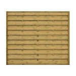 Wooden Fencing Panel Blind LUX 118x(H)179cm-Inox Screws Wooden Fencing Panel Blind LUX 118x(H)179cm With Inox Screws - Slatted Fence Panels