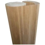 Bamboo Wall Panel 2.5(H)x10m Caramel Shade - Natural Bamboo Panels for Covering & Decoration VersaBoo Plyroll