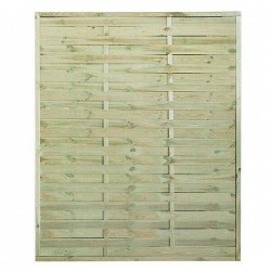 Wooden Panel Blind Wavy 150x(H)180cm - Profile Panels