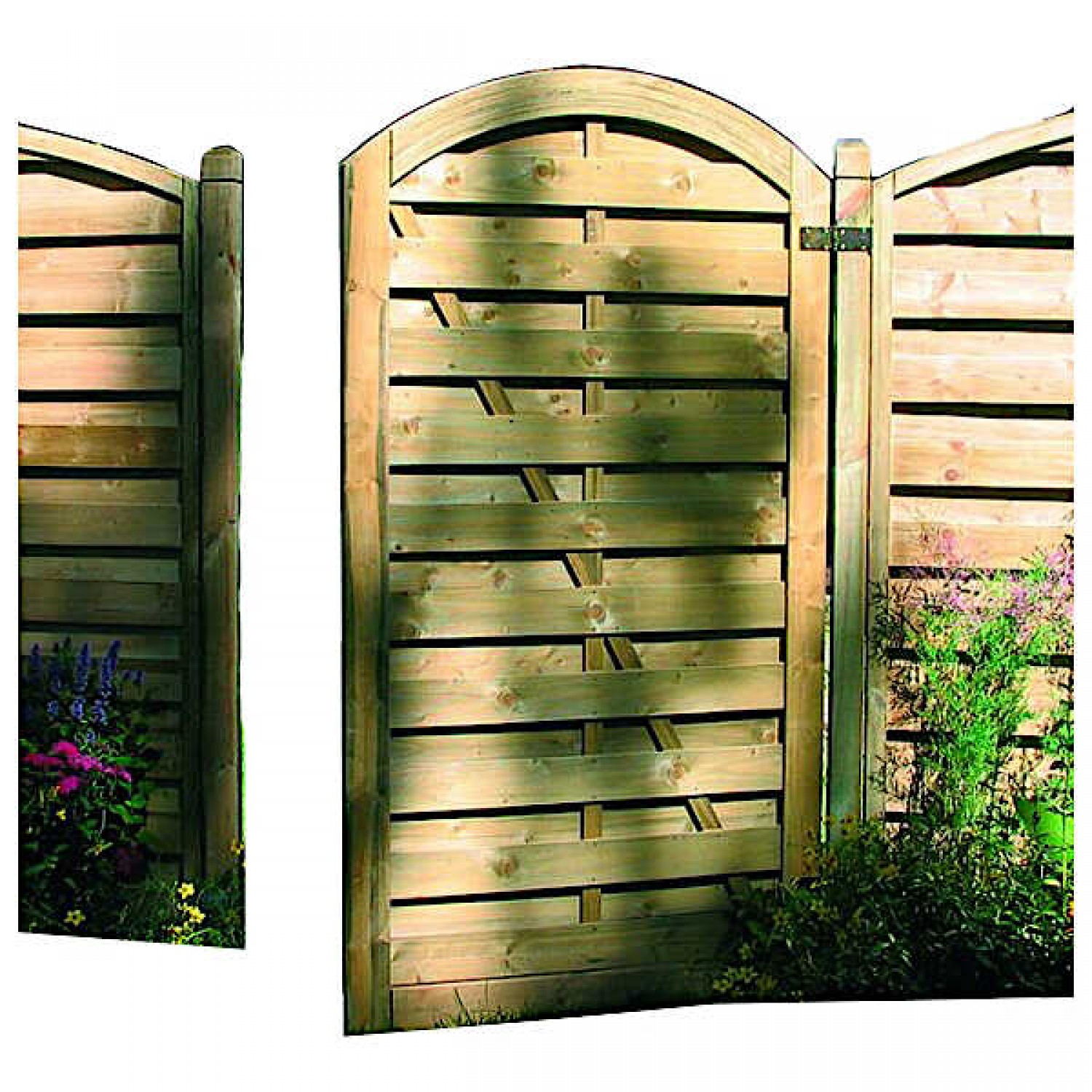 Blind Wooden Convex Panel Door 180(H) x 100cm